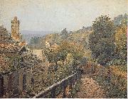Alfred Sisley Sentier de la Mi cote, Louveciennes oil painting artist